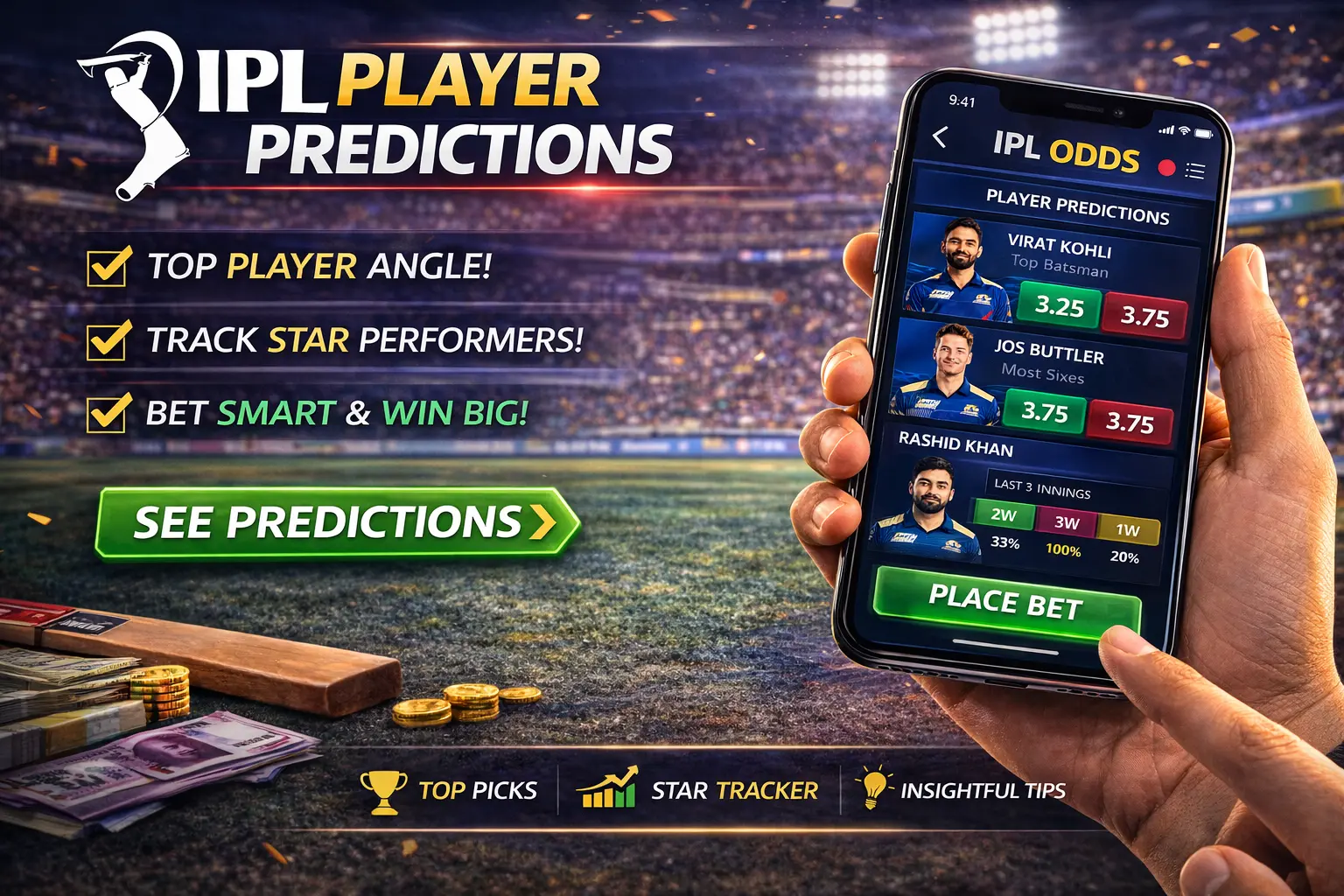 IPL player-based predictions — when individual roles and matchups create cleaner betting angles than team picks